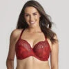 Panache Sculptresse Arianna Full Cup Underwire Bra - Red Multi -BRASTOGO Sales 10275 254 4 12282.1620726326.1280.1280