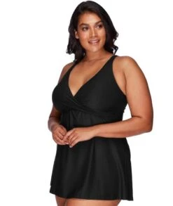 Artesands Hues Delacroix Soft Cup Swimdress Swimsuit - Black -BRASTOGO Sales 54660da6e541586d98ff6b10b38bb1b7