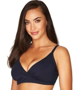 Sea Level Essentials Twist Front DD-E Cup Bikini Top - Night Sky Navy -BRASTOGO Sales 7836e5dbaa4b14de7e2ec8f20295e4fd