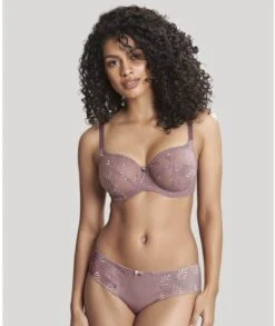 Panache Tango Balconnet Underwire Bra - Grey Violet -BRASTOGO Sales 9071a grey violet4