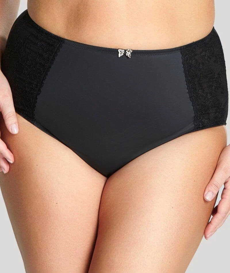 Panache Sculptresse Chi Chi Full Brief - Black 3 Panache Sculptresse Chi Chi Full Brief - Black