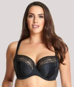 Panache Sculptresse Chi Chi Underwired Balconnet Bra - Black