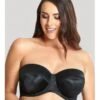 Panache Sculptresse Dana Strapless Moulded Underwired Bra - Black