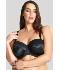 Panache Sculptresse Dana Strapless Moulded Underwired Bra - Black -BRASTOGO Sales DanaStraplessMouldedUnderwiredBra Black 2