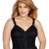 Exquisite Form Fully Front Close Longline Wirefree Posture Bra - Black -BRASTOGO Sales EXQUISITEFORMFULLY 5107530 FrontCloseLonglinePostureBra BLACK 3