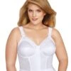 Exquisite Form Fully Front Close Longline Wirefree Posture Bra - White -BRASTOGO Sales EXQUISITEFORMFULLY 5107530 FrontCloseLonglinePostureBra WHITE 5