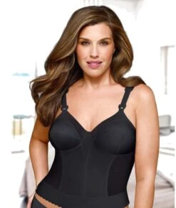 Exquisite Form Fully Back Close Longline Wirefree Bra - Black -BRASTOGO Sales EXQUISITEFORMFULLY 5107532 BackCloseLonglineBra Black Background 1 8f855089 8975 44e1 9ee1 2476c1c4027f