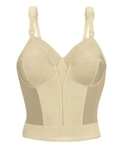 Exquisite Form Fully Back Close Longline Wirefree Bra - Beige 14 Exquisite Form Fully Back Close Longline Wirefree Bra - Beige -BRASTOGO Sales EXQUISITEFORMFULLY 5107532 BackCloseLonglineBra P Beige