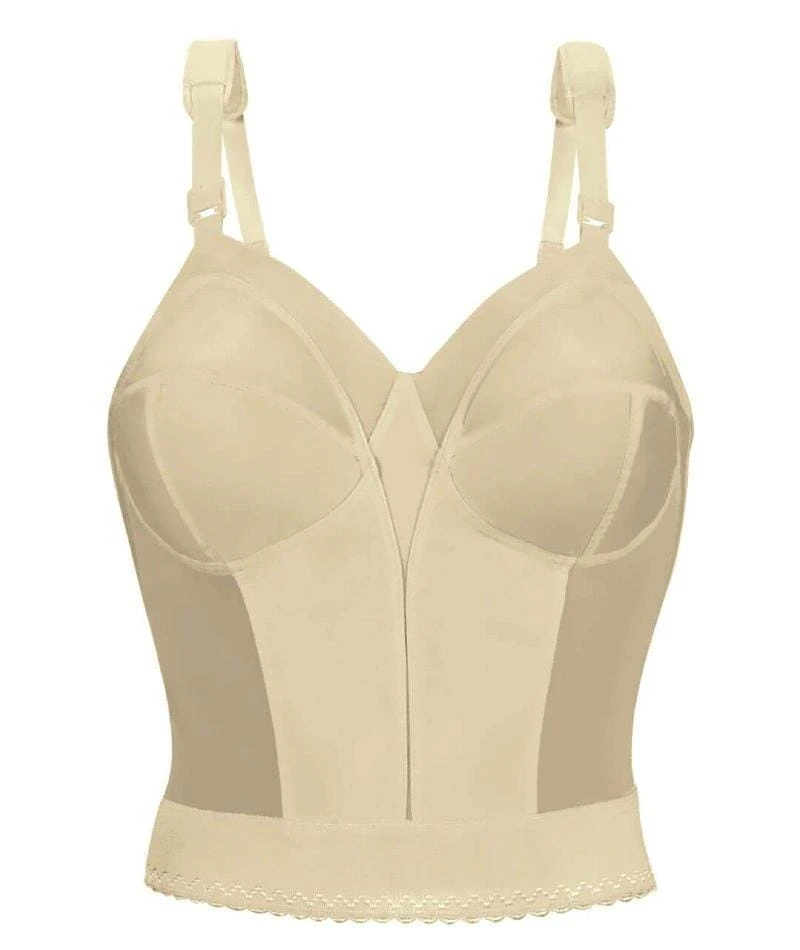 Exquisite Form Fully Back Close Longline Wirefree Bra - Beige 6 Exquisite Form Fully Back Close Longline Wirefree Bra - Beige - Image 4