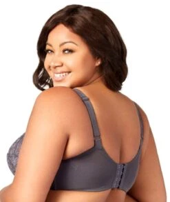 Elila Full Coverage Stretch Lace Underwired Bra - Grey -BRASTOGO Sales ElilaFullCoverageStretchLaceUnderwiredBra Grey11