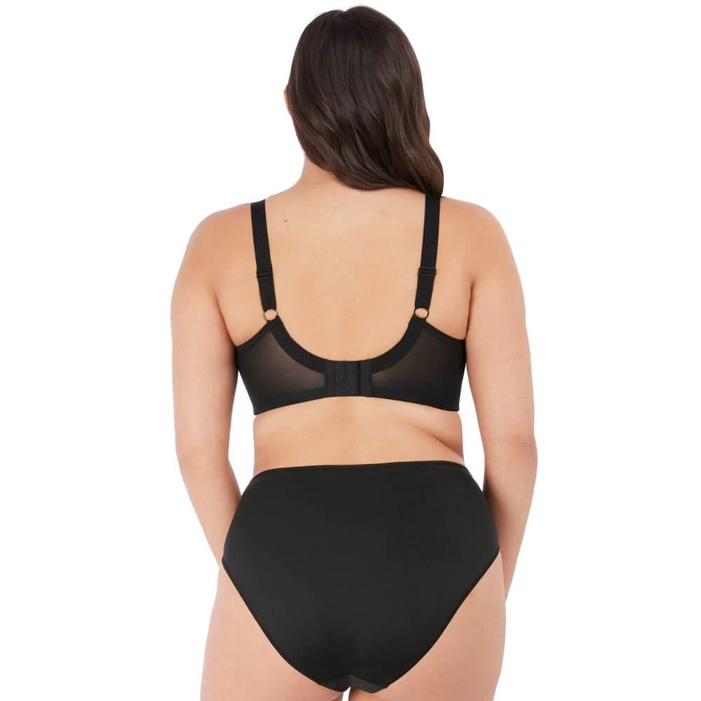 Wacoal Elomi Eugenie High Leg Brief - Black 7 Wacoal Elomi Eugenie High Leg Brief - Black - Image 5