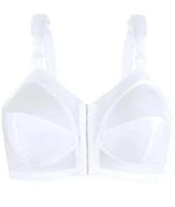 Exquisite Form Fully Front Close Wirefree Classic Support Bra- White 15 Exquisite Form Fully Front Close Wirefree Classic Support Bra- White -BRASTOGO Sales ExquisiteFormFullyFrontCloseClassicSupport White 1