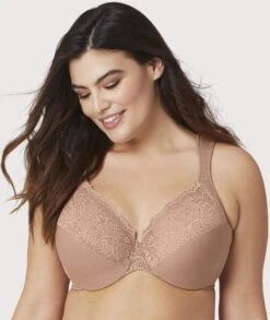 Glamorise Low Cut WonderWire Lace Bra - Cappuccino 11 Glamorise Low Cut WonderWire Lace Bra - Cappuccino -BRASTOGO Sales GlamoriseLowCutWonderWireLaceBra CappuccinoBras 549f9903 4b77 4eb1 8e76 e19bdf70247e