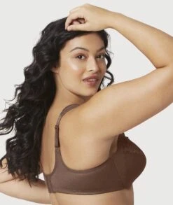 Glamorise Low Cut WonderWire Lace Bra - Mocha -BRASTOGO Sales GlamoriseLowCutWonderWireLaceBra MochaBras 23717137 6013 48b1 ab84 e3ef760ad46e