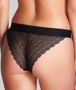 Panache Lyzy Tanga Brief - Black -BRASTOGO Sales LyzyTangaBrief Black 2