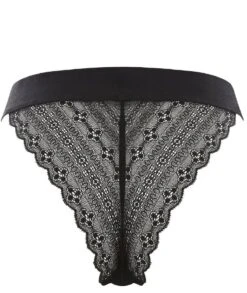 Panache Lyzy Tanga Brief - Black -BRASTOGO Sales LyzyTangaBrief Black 4