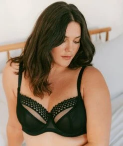 Panache Asher Balconnet Bra - Black -BRASTOGO Sales PanacheAsherBalconnetBra Black 7