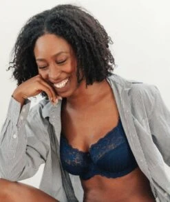 Panache Envy Underwired Balconnet Bra - Navy 14 Panache Envy Underwired Balconnet Bra - Navy -BRASTOGO Sales PanacheEnvyUnderwiredBalconnetBra Navy 3