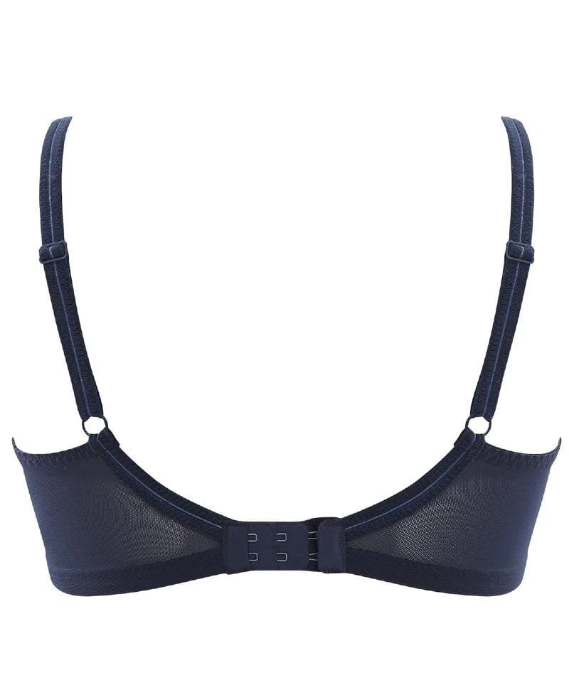 Panache Envy Underwired Balconnet Bra - Navy 10 Panache Envy Underwired Balconnet Bra - Navy - Image 8