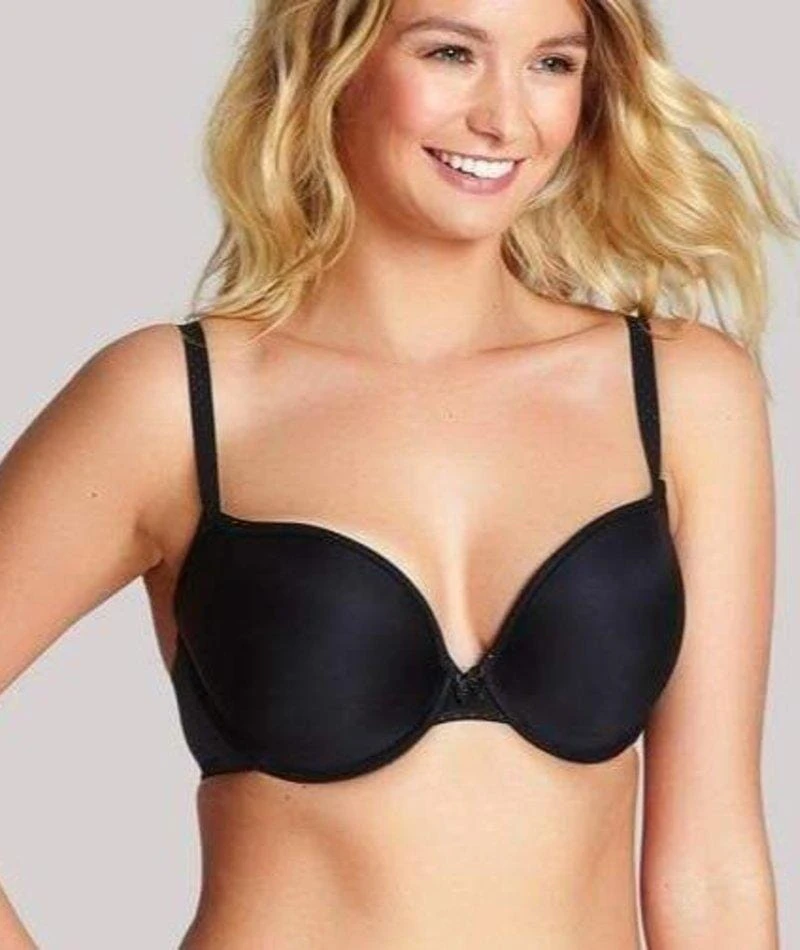 Panache Koko Moulded Plunge Underwired Bra - Black 7 Panache Koko Moulded Plunge Underwired Bra - Black - Image 5