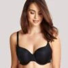 Panache Porcelain Elan Moulded Underwired T-Shirt Bra - Black -BRASTOGO Sales PorcelainElanMouldedUnderwiredT ShirtBra Black