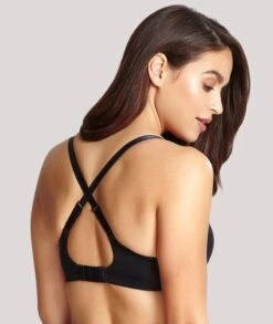 Panache Porcelain Elan Moulded Underwired T-Shirt Bra - Black -BRASTOGO Sales PorcelainElanMouldedUnderwiredT ShirtBra Black 2