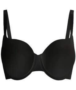 Panache Porcelain Elan Moulded Underwired T-Shirt Bra - Black -BRASTOGO Sales PorcelainElanMouldedUnderwiredT ShirtBra Black 6