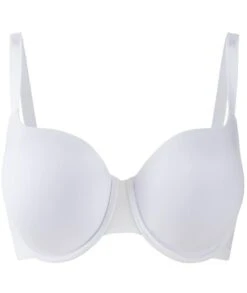 Panache Porcelain Elan Moulded Underwired T-Shirt Bra - White -BRASTOGO Sales PorcelainElanMouldedUnderwiredT ShirtBra White 3