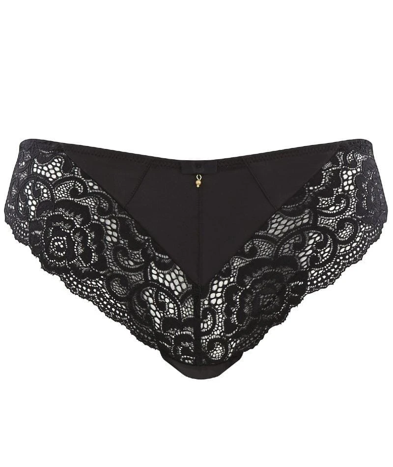 Panache Quinn Brazilian Brief - Black 5 Panache Quinn Brazilian Brief - Black - Image 3