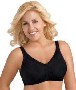 Exquisite Form Fully Side Wirefree Shaping Bra With Floral - Black -BRASTOGO Sales ScreenShot2022 08 09at9.46.22am