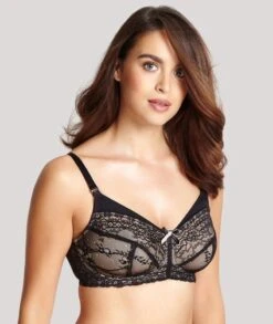 Panache Sophie Wirefree Nursing Bra - Black