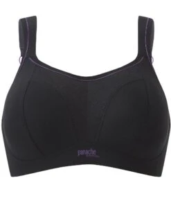 Panache Sport Wirefree Sports Bra - Black -BRASTOGO Sales SportNon UnderwiredSportsBra Black 5