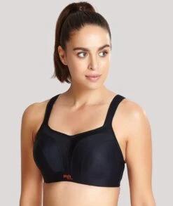 Panache Sport Underwired Sports Bra- Black