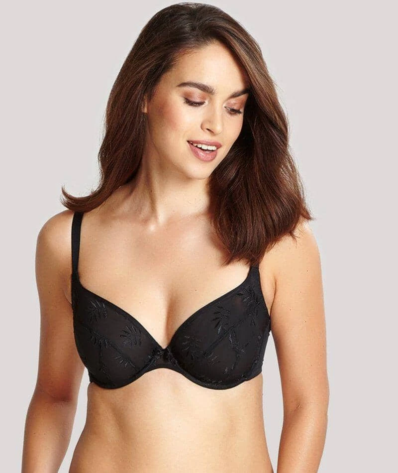 Panache Tango Underwired Plunge Bra - Black 3 Panache Tango Underwired Plunge Bra - Black