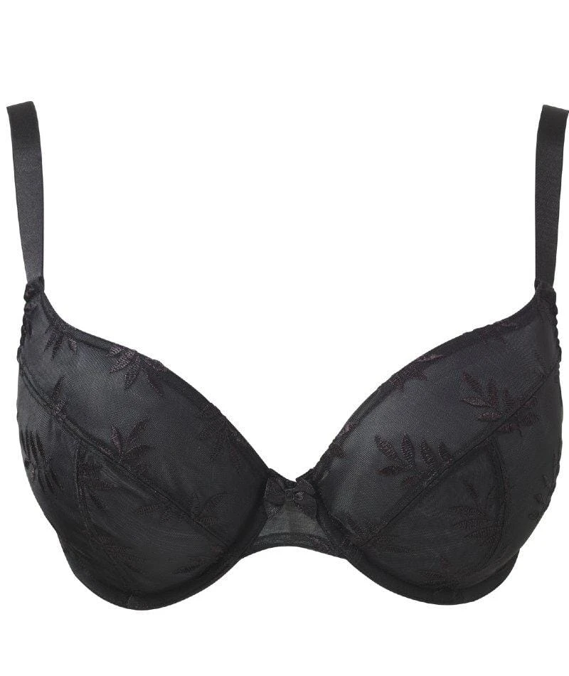 Panache Tango Underwired Plunge Bra - Black 7 Panache Tango Underwired Plunge Bra - Black - Image 5