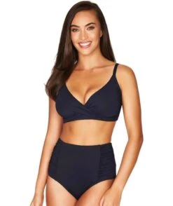 Sea Level Essentials Twist Front DD-E Cup Bikini Top - Night Sky Navy -BRASTOGO Sales abd1e298e6d719f62c7f92bf1a4f725b