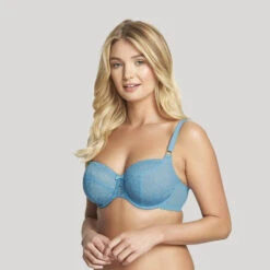 Panache Lana Balconnet Underwire Bra - Blue Moon