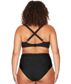 Artesands Aria Botticelli Twist Front C-DD Cup Bikini Top - Black -BRASTOGO Sales artesands aria botticelli twist front c dd cup bikini top black 4