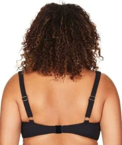 Artesands Aria Botticelli Twist Front C-DD Cup Bikini Top - Black -BRASTOGO Sales artesands aria botticelli twist front c dd cup bikini top black 5