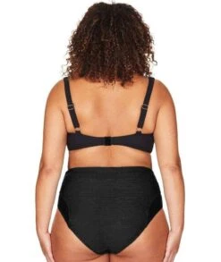 Artesands Aria Botticelli Twist Front C-DD Cup Bikini Top - Black -BRASTOGO Sales artesands aria botticelli twist front c dd cup bikini top black 6