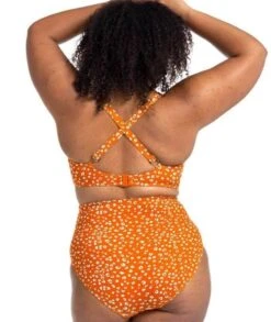 Artesands Che'tah Botticelli High Waist Swim Brief - Copper -BRASTOGO Sales artesands chetah botticelli high waist swim brief copper 2