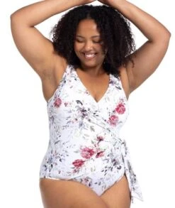 Artesands Clementine Hayes D-DD Cup One Piece Swimsuit - White -BRASTOGO Sales artesands clementine hayes d dd cup one piece swimsuit white 1