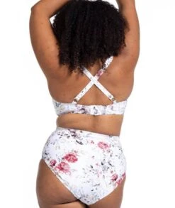 Artesands Clementine Monet Soft Cup Underwire D-DD Cup Bikini Top - White -BRASTOGO Sales artesands clementine monet soft cup underwire d dd cup bikini top white 3