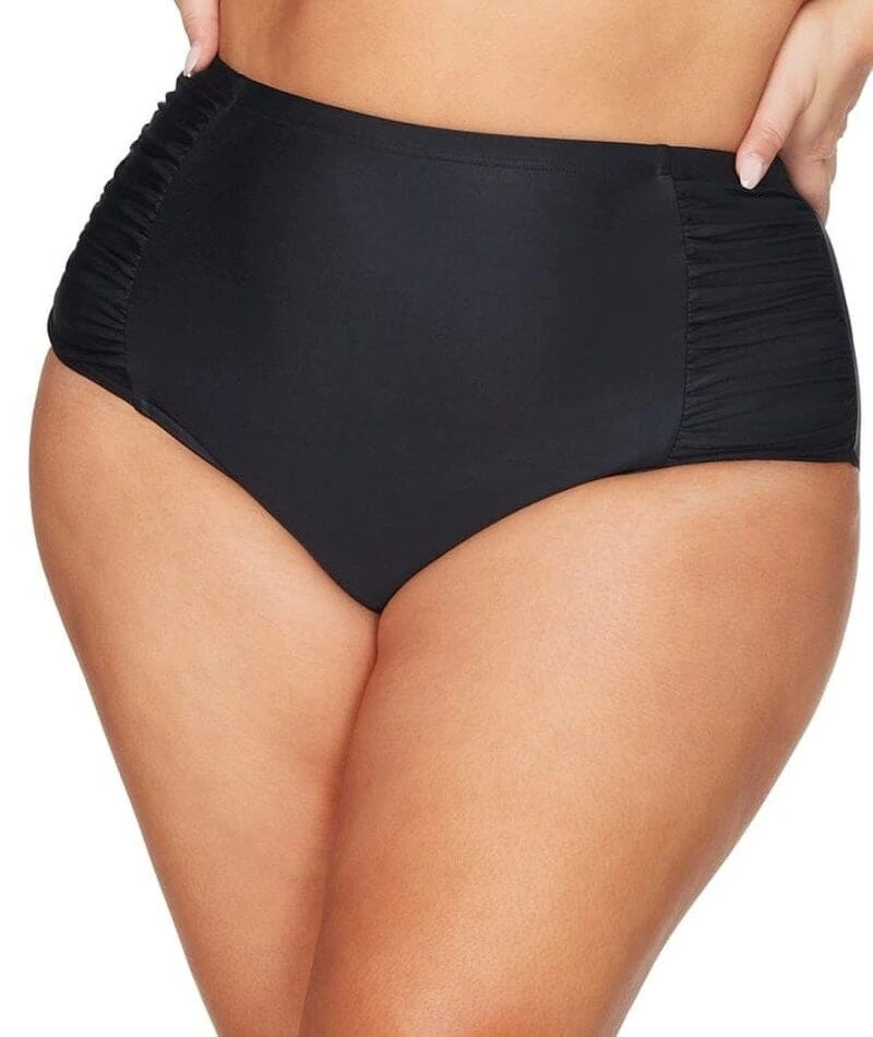 Artesands Hues Botticelli High Waist Swim Brief - Black 3 Artesands Hues Botticelli High Waist Swim Brief - Black