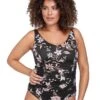 Artesands Om Sara Raphael Underwire E-F Cup One Piece Swimsuit - Black -BRASTOGO Sales artesands om sara raphael underwire e f cup one piece swimsuit black 2