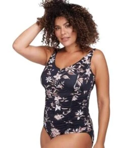 Artesands Om Sara Raphael Underwire E-F Cup One Piece Swimsuit - Black -BRASTOGO Sales artesands om sara raphael underwire e f cup one piece swimsuit black 3
