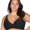 Artesands Recycled Hues Delacroix Cross Front D-G Cup Bikini Top - Black -BRASTOGO Sales artesands recycled hues delacroix cross front d g cup bikini top black1
