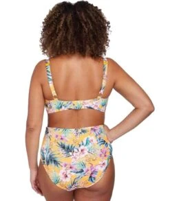 Artesands Tropo'logical Botticelli High Waist Swim Brief - Yellow -BRASTOGO Sales artesands tropological botticelli high waist swim brief yellow 2