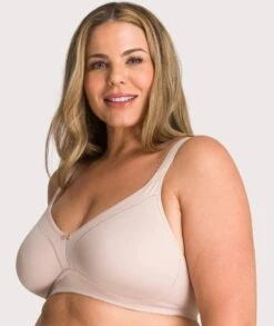 Ava & Audrey Lauren Wire-free Comfort Bra - Cappuccino -BRASTOGO Sales ava audrey lauren wire free comfort bra cappuccino 3