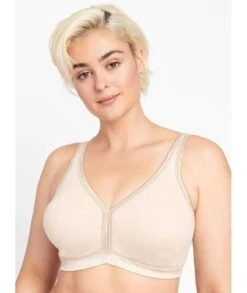 Berlei Classic Body Wirefree Bra - Latte -BRASTOGO Sales berlei classic body bra wirefree latte 1
